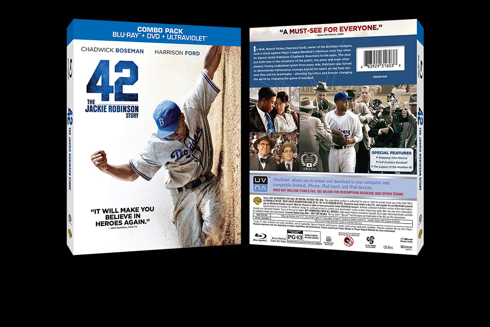 aq_block_1-42: The Jackie Robinson Story - Blu-Ray Packaging